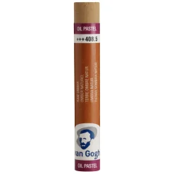 V Gogh oil pastel Raw Umber