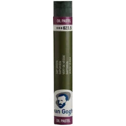 V Gogh oil pastel Sap green