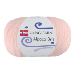 Viking Garn Alpaca Bris 50 g aprikos 359