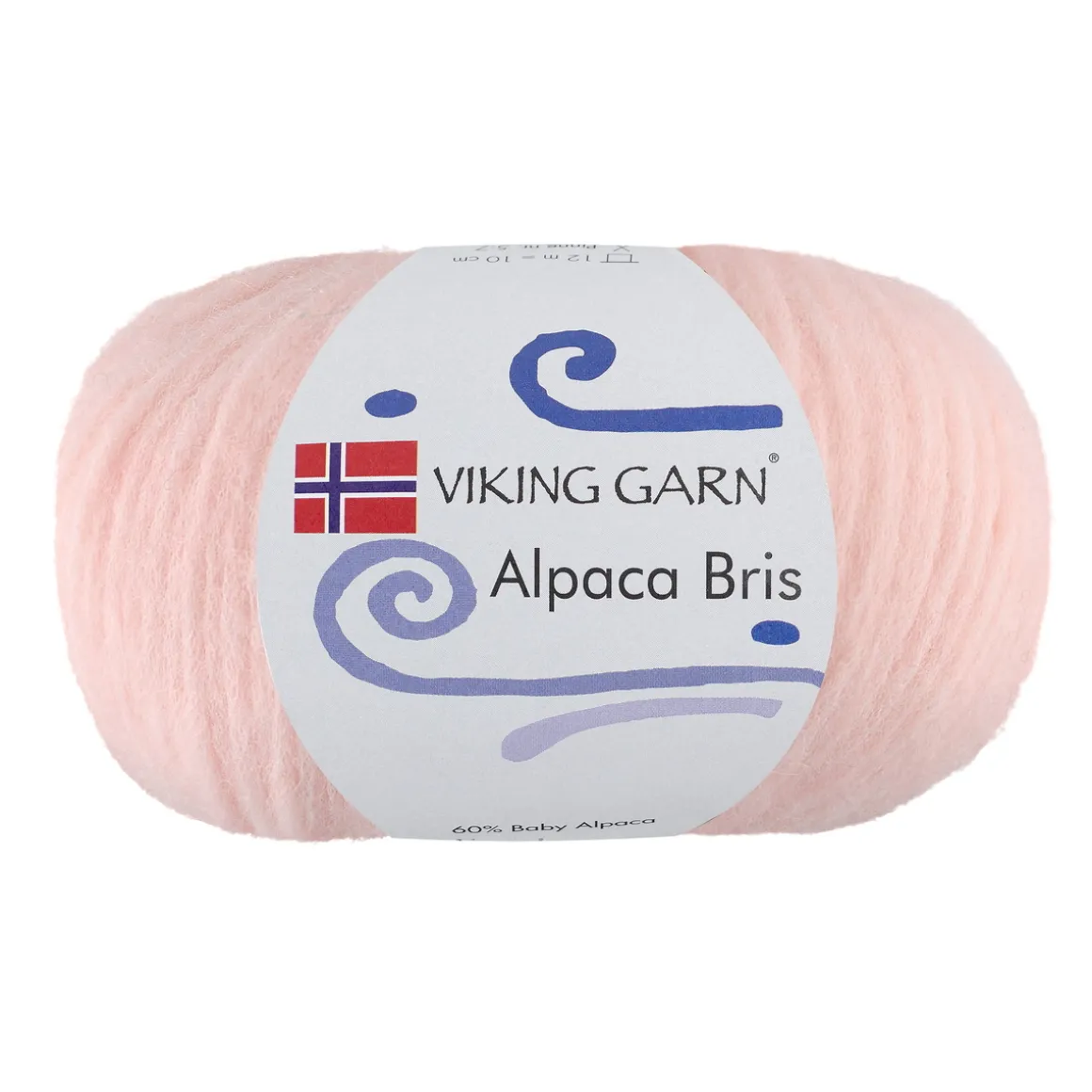 Viking Garn Alpaca Bris 50 g aprikos 359