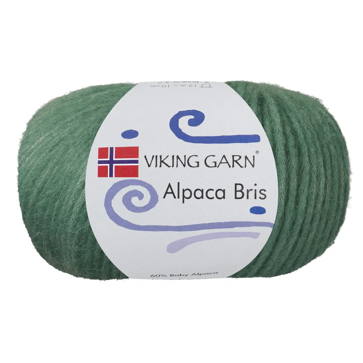 Viking Garn Alpaca Bris 50 g jade 336