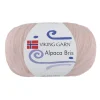 Viking Garn Alpaca Bris 50 g pudderrosa 363