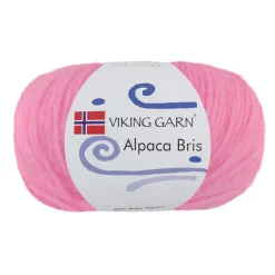 Viking Garn Alpaca Bris 50 g rosa 361