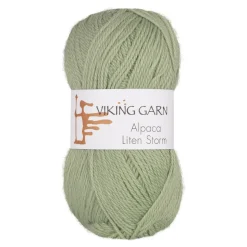 Viking Garn Alpaca Liten Storm 50 g lilla 767