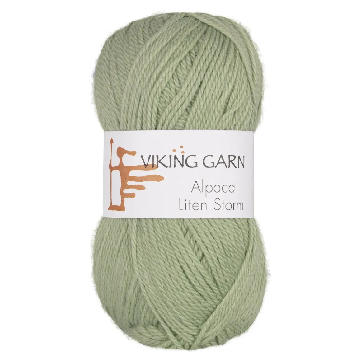 Viking Garn Alpaca Liten Storm 50 g mint 737