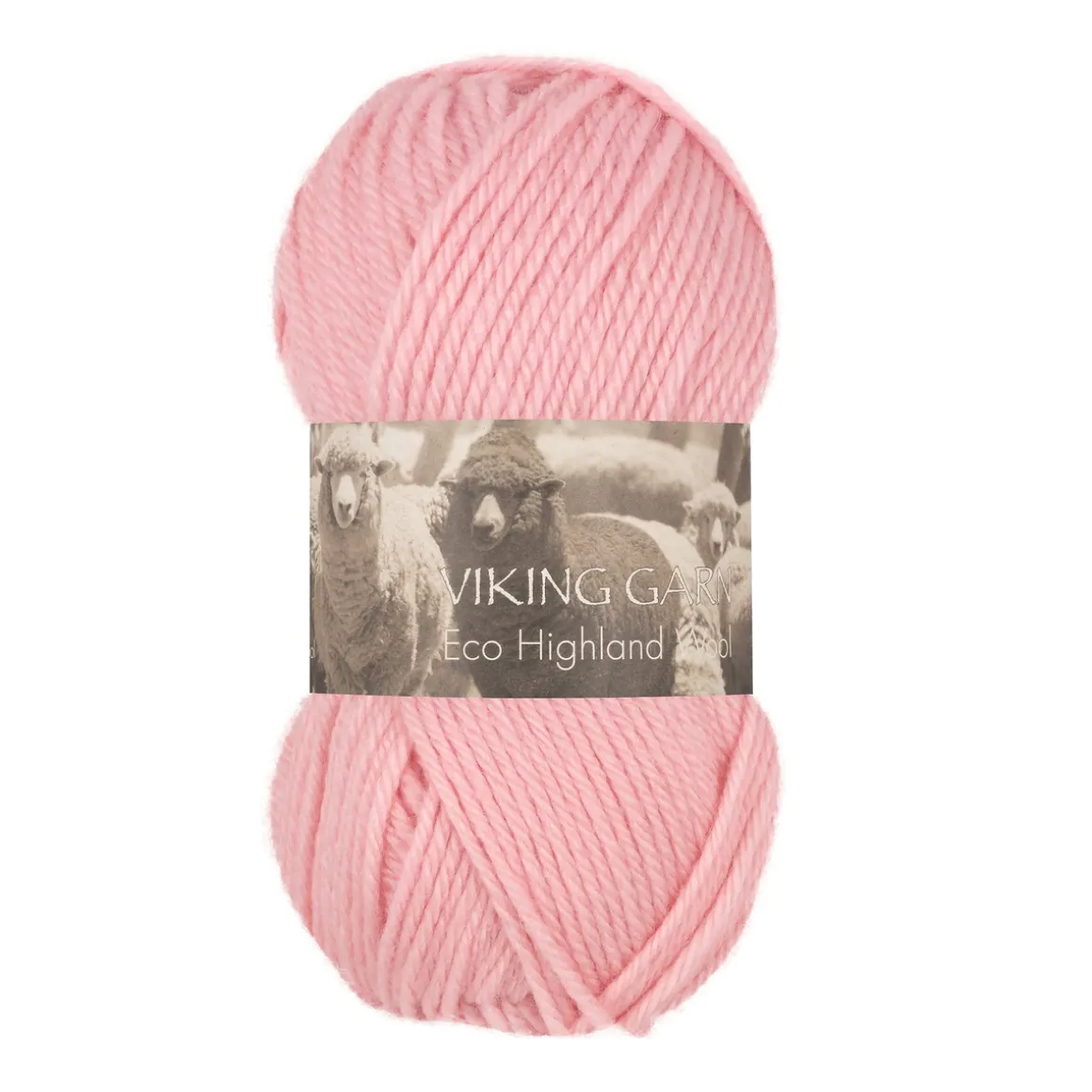 Viking Garn Eco Highland Wool 50 g rosa 265