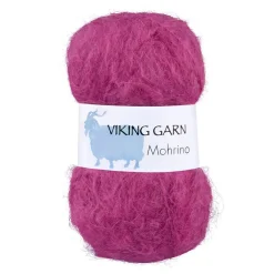 Viking Garn Mohrino 50 g fuchsia 573