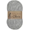 Viking Garn Olivia 50 g grå