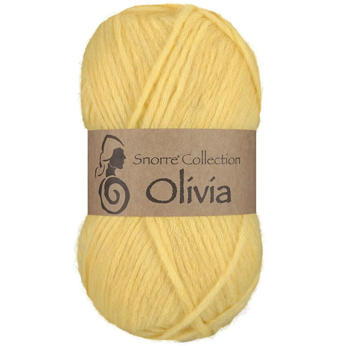 Viking Garn Olivia 50 g gul