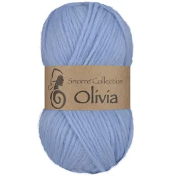 Viking Garn Olivia 50 g lyseblå