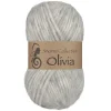 Viking Garn Olivia 50 g lysegrå