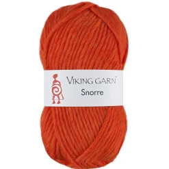 Viking Garn Snorre 100 g oransje 251
