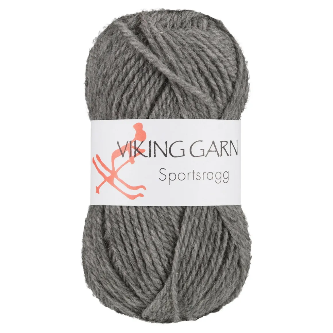 Viking Garn Sportsragg 50 g grå 530