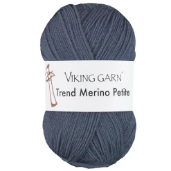 Viking Garn Trend Merino Petite 50 g inkblå 324
