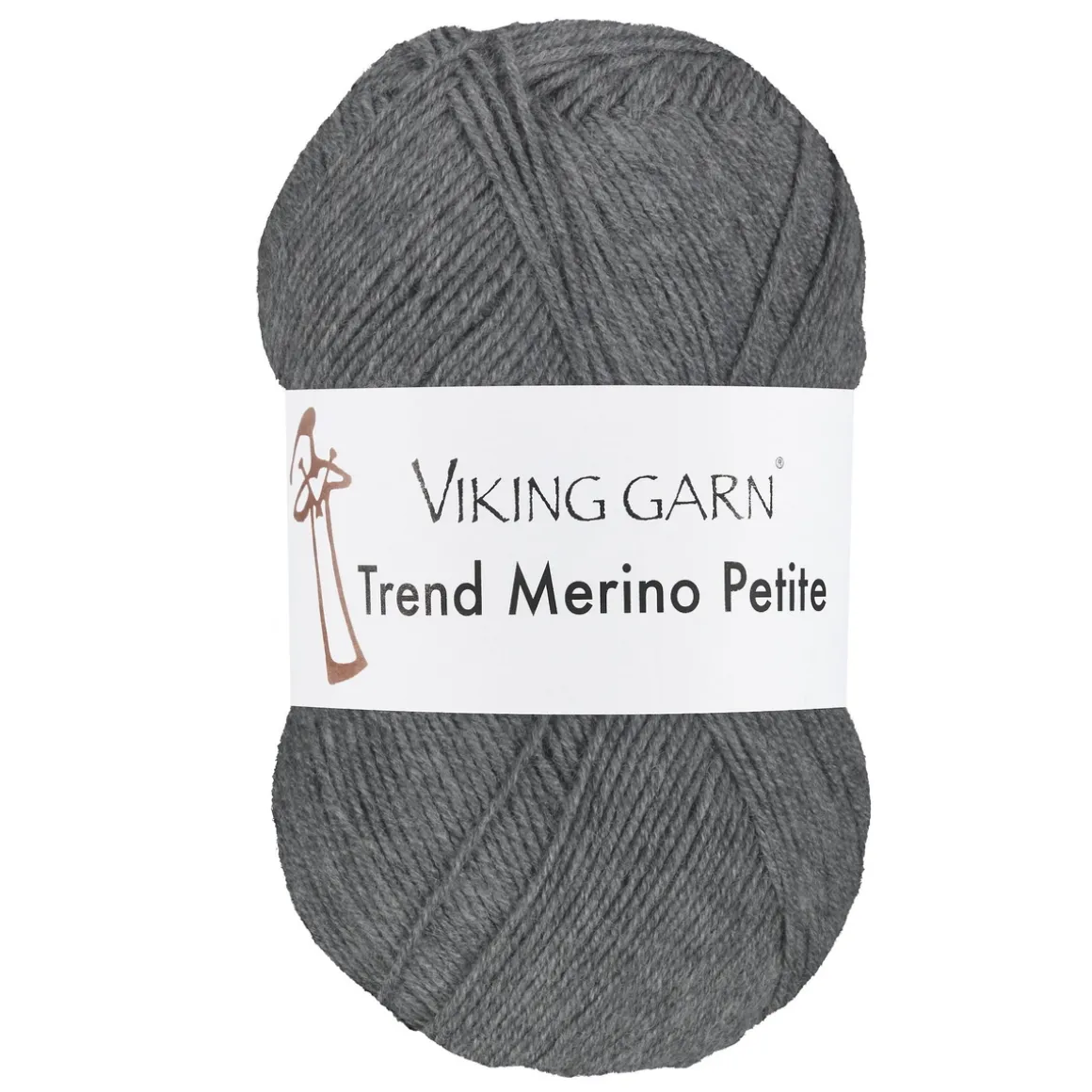 Viking Garn Trend Merino Petite 50 g mørkegrå 315