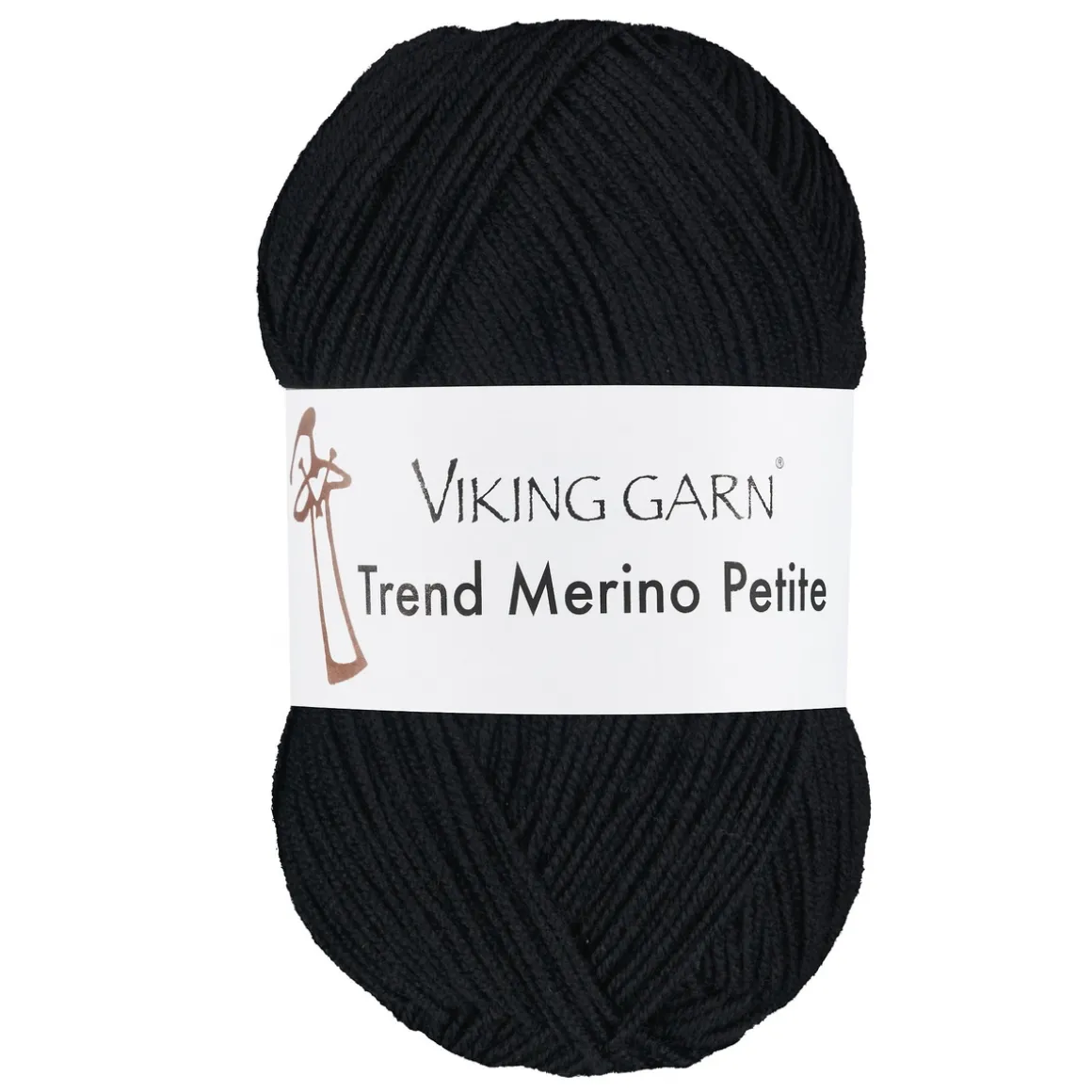 Viking Garn Trend Merino Petite 50 g svart 303
