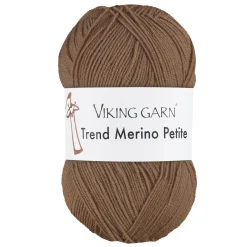 Viking Garn Trend Merino Petite 50 g brun 308
