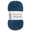 Viking Garn Wool 50 g blå 526