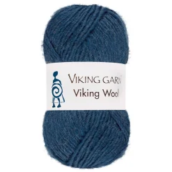 Viking Garn Wool 50 g blå 526