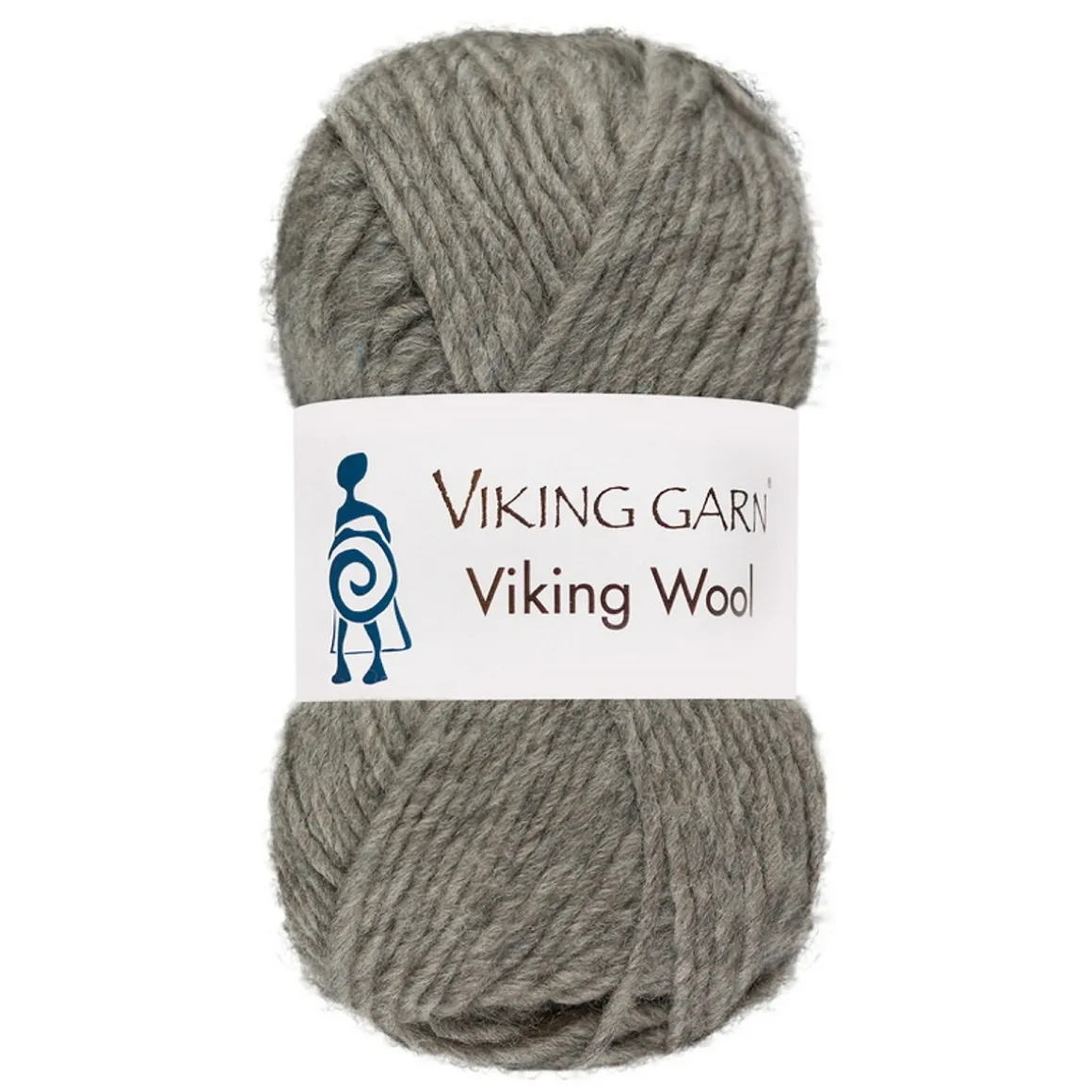 Viking Garn Wool 50 g grå 513