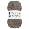 Viking Garn Wool 50 g lysebrun 509