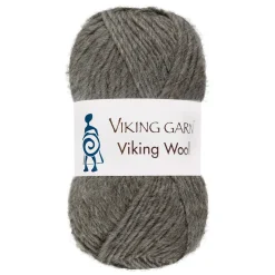 Viking Garn Wool 50 g mørkegrå 515