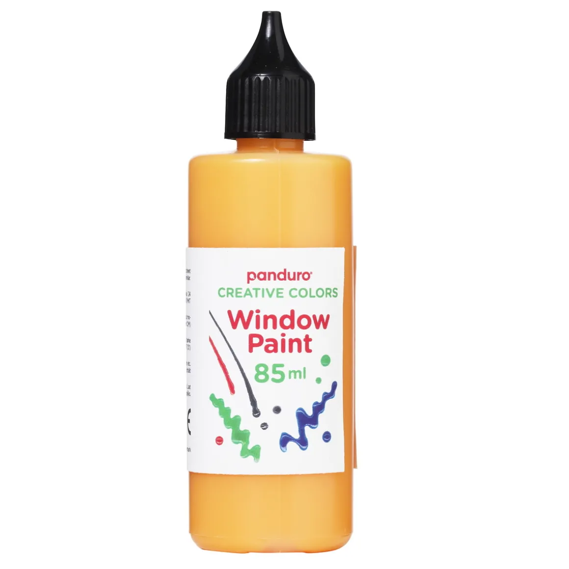 Vindusmaling 85 ml oransje
