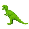 Viskelær Tyrannosaurus Rex, grønn. 14×8 cm