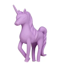 Viskelær unicorn enhjørning, rosa. 6×8 cm