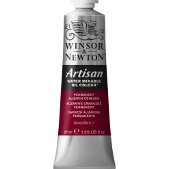 Winsor & Newton Artisan vannløselig oljemaling 37 ml Permanent Alizarin Crimson 468