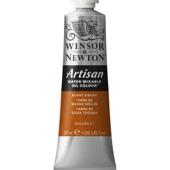 Winsor & Newton Artisan vannløselig oljemaling 37 ml Burnt Sienna 074