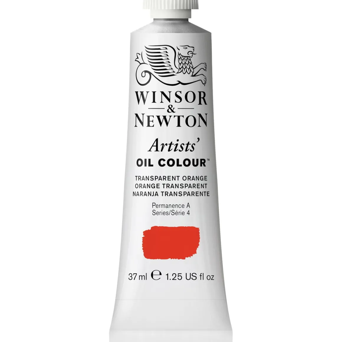 Winsor & Newton Artists' oljemaling 37 ml Transparent Orange 650