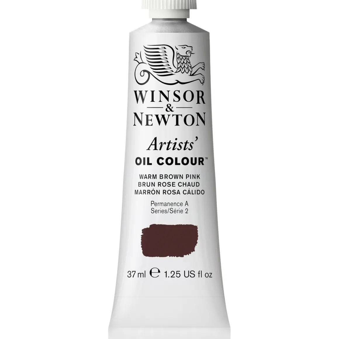 Winsor & Newton Artists' oljemaling 37 ml Warm Brown Pink 413