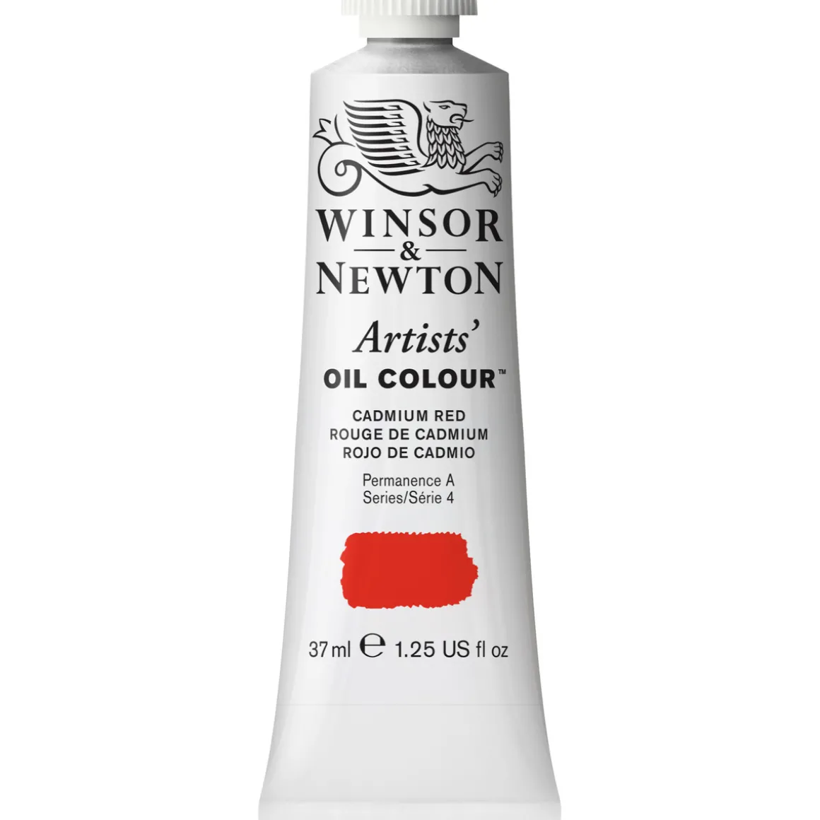 Winsor & Newton Artists' oljemaling 37 ml Cadmium Red 094