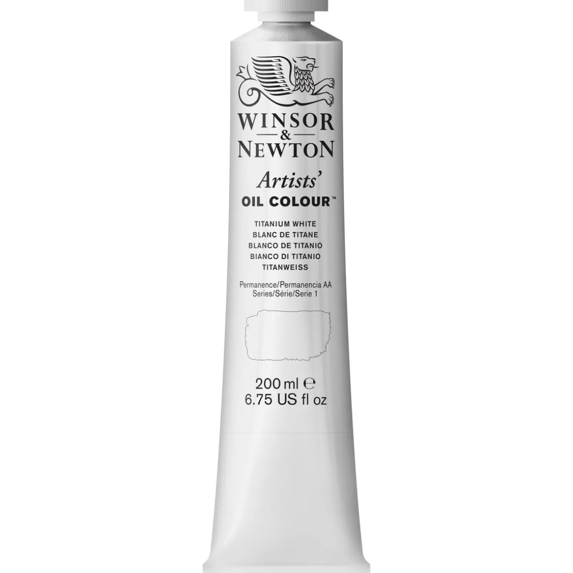 Winsor & Newton Artists' oljemaling 200 ml Titanium white 644