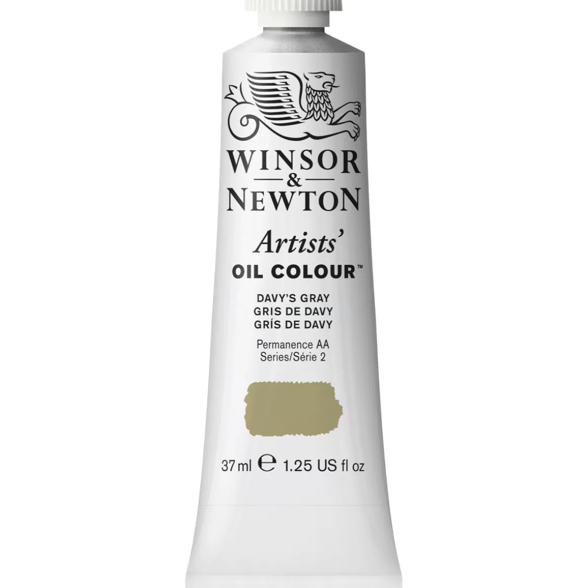 Winsor & Newton Artists' oljemaling 37 ml Davy's Gray 217