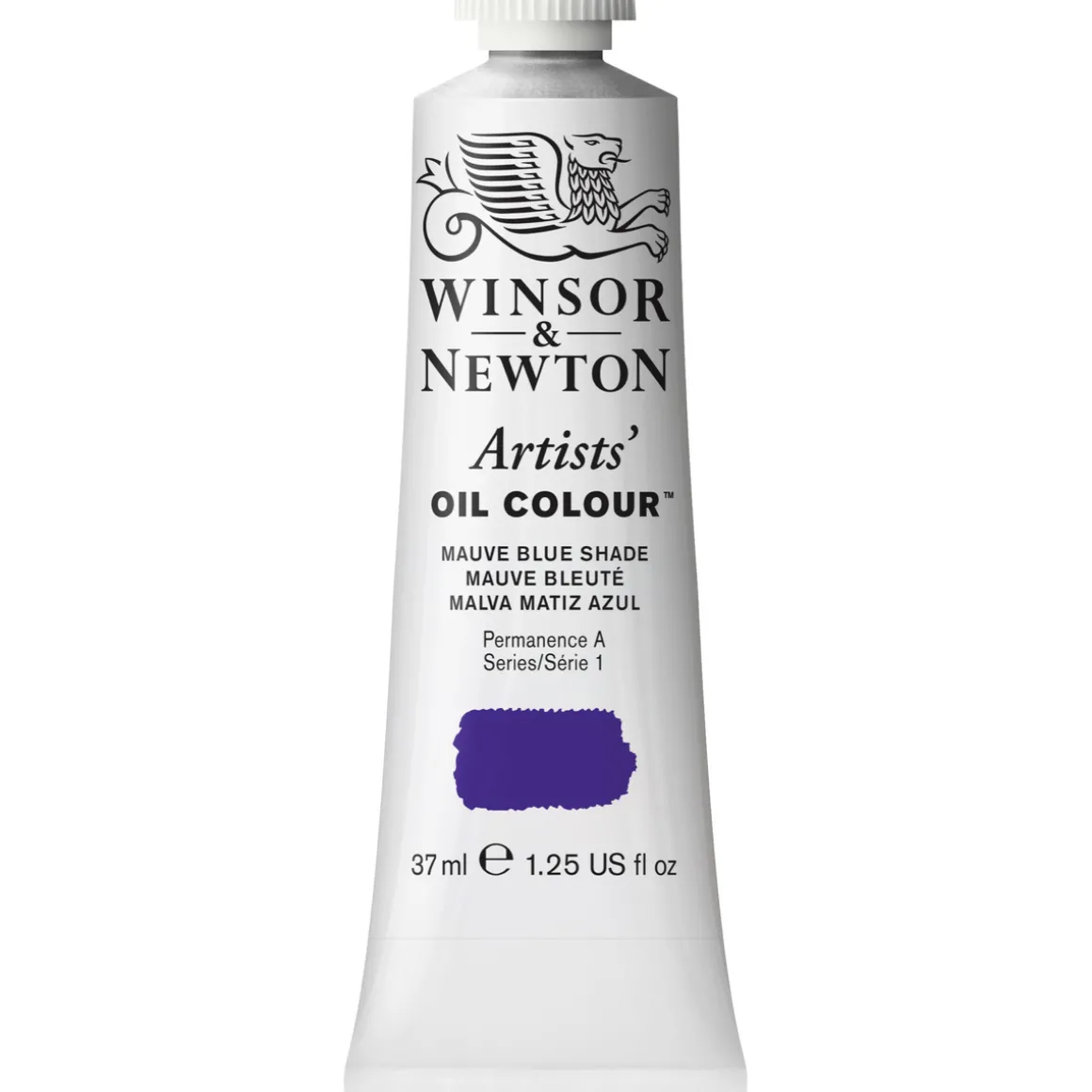 Winsor & Newton Artists' oljemaling 37 ml Mauve Blue Shade 400