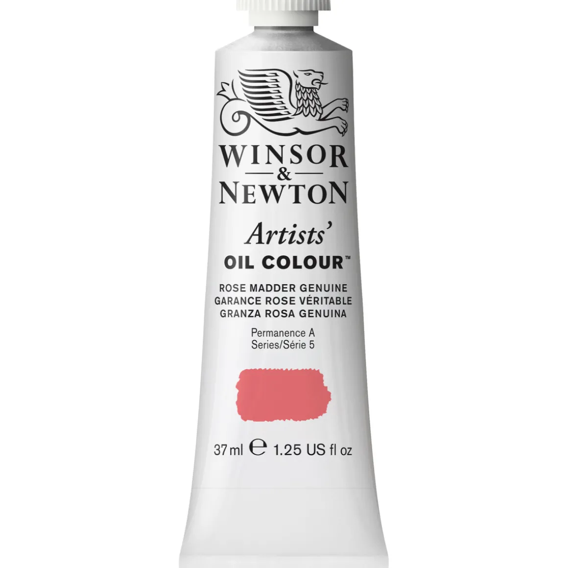 Winsor & Newton Artists' oljemaling 37 ml Rose Madder Genuine 587