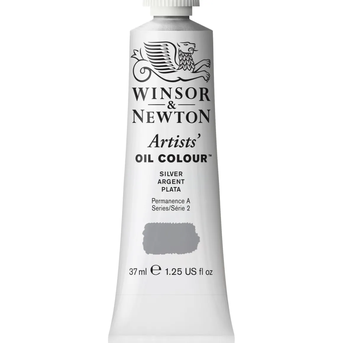 Winsor & Newton Artists' oljemaling 37 ml Silver 617