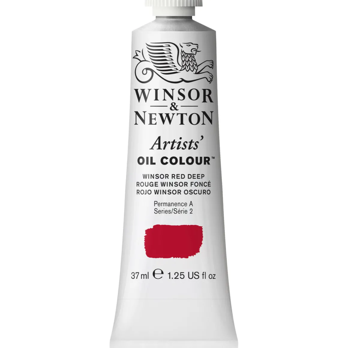 Winsor & Newton Artists' oljemaling 37 ml Winsor Red 726