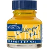Winsor & Newton Calligraphy Ink, Transparent 30 ml Winsor Yellow 730