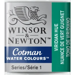 Winsor & Newton Cotman akvarellmaling halvkopp – Yellow Ochre 744