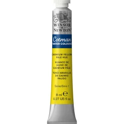 Winsor & Newton Cotman akvarellmaling 8 ml tube – Cadmium Yellow Pale Hue 119