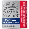 Winsor & Newton Cotman akvarellmaling halvkopp – Cadmium Red Deep Hue 098