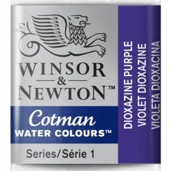 Winsor & Newton Cotman akvarellmaling halvkopp – Dioxazine Violet 231