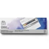 Winsor & Newton Cotman Travel Tin, 12 halvkopper + metalletui med 12 tomme plasser