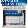 Winsor & Newton Cotman Watercolour 10×5 ml maling, pensler, palett og akvarellblokk