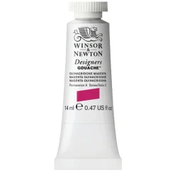 Winsor & Newton Designers Gouache 14 ml – Quinacridone Magenta 550