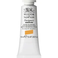 Winsor & Newton Designers Gouache 14 ml – Naples yellow deep 425