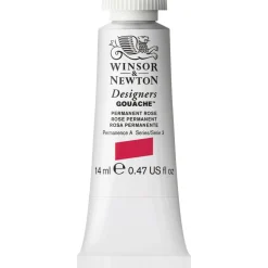Winsor & Newton Designers Gouache 14 ml – Permanent rose 502